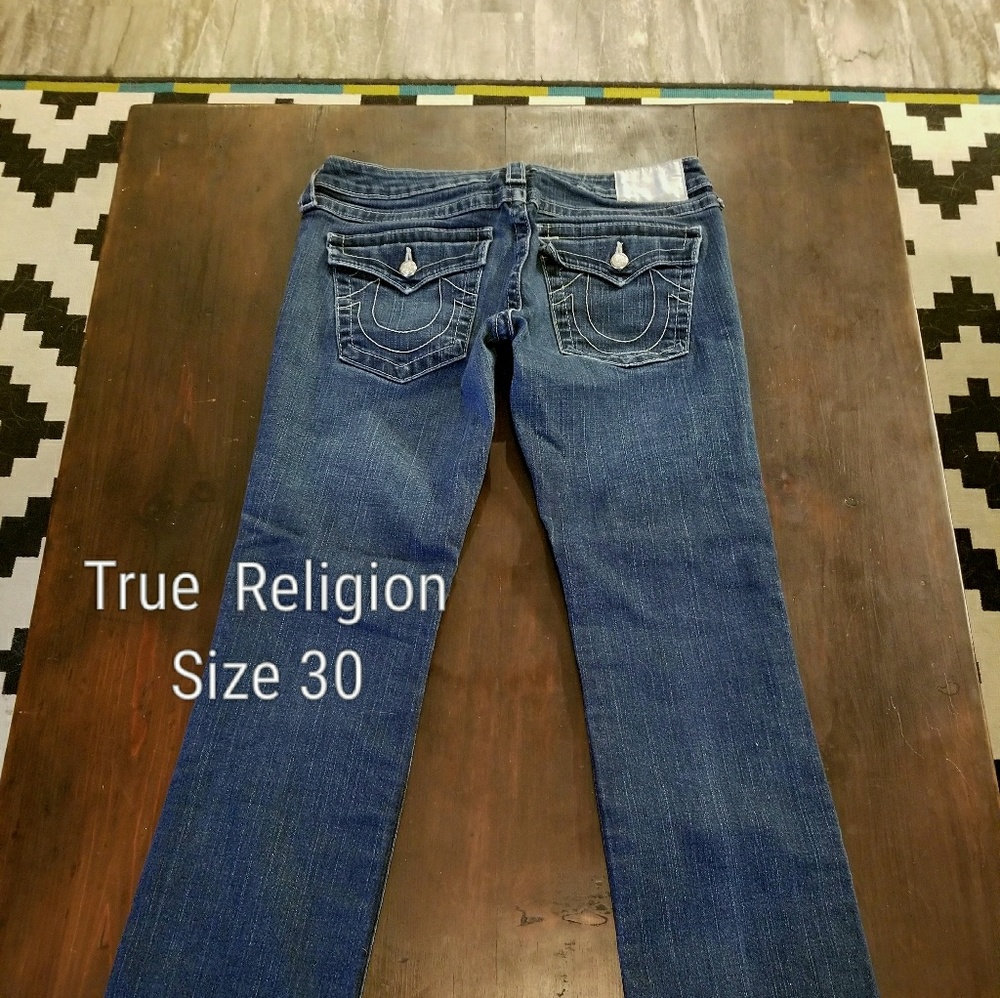 True religion straight leg jeans